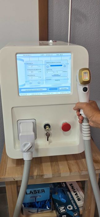 Máquina depilação