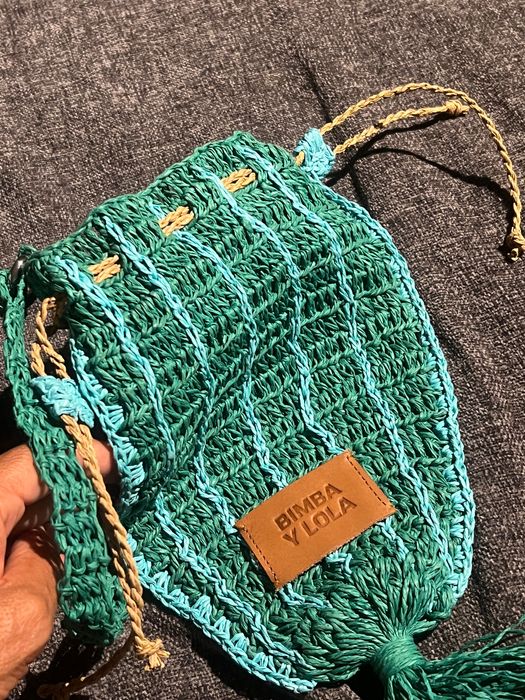 BIMBA Y LOLA (Modelo Green Fish bag