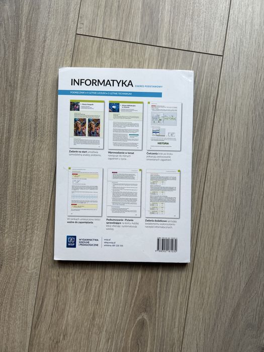 Informatyka 1 zakres podstawowy wsip