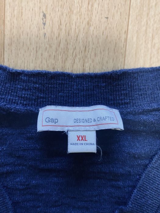 Кофта свитер мужской джемпер Gap большого размера бавовна