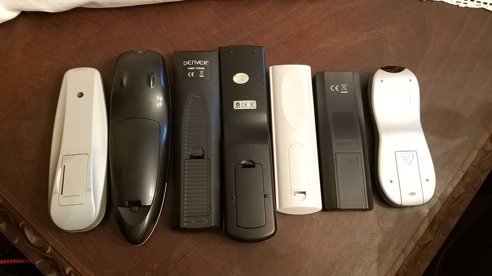 vários comandos para TV,TDT