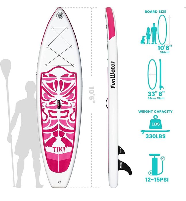 Prancha de Padle Nova Selada com acessórios 320m