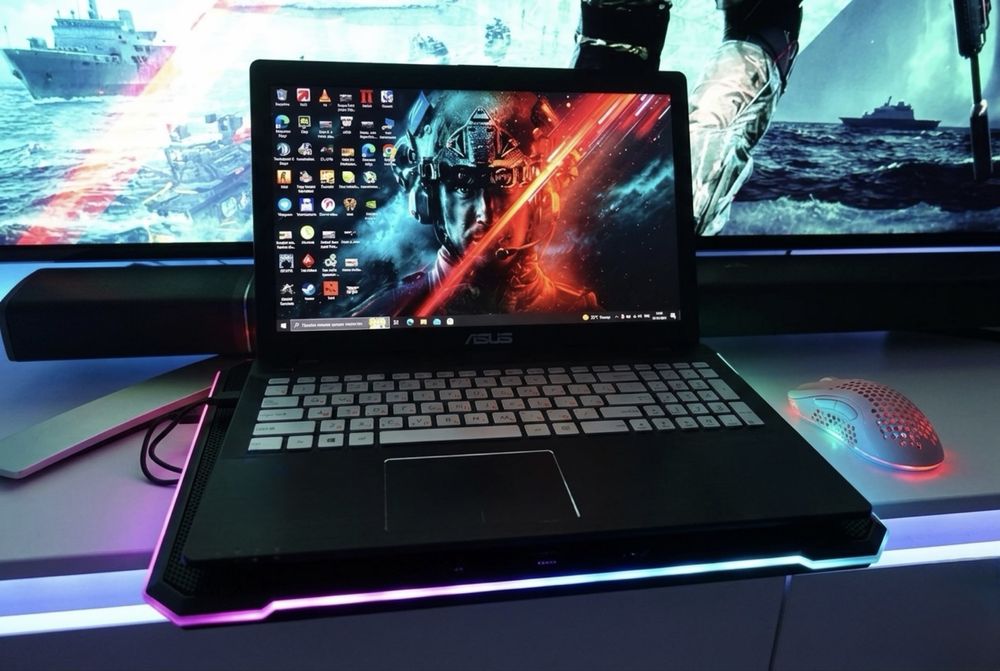 *Металический Asus GAMING 15 + Девайсы
