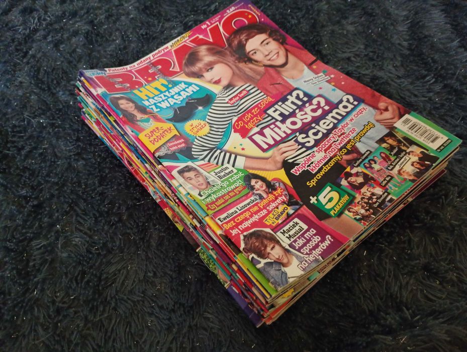 Komplet 26 numerów Bravo z 2013 r.