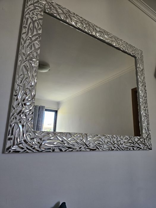 Espelho Decorativo Prateado