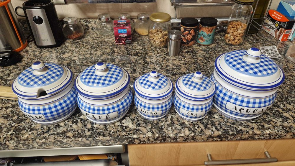 Conjunto de Potes de cozinha