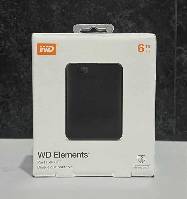 HDD диск WD Elements  Portable 6TB