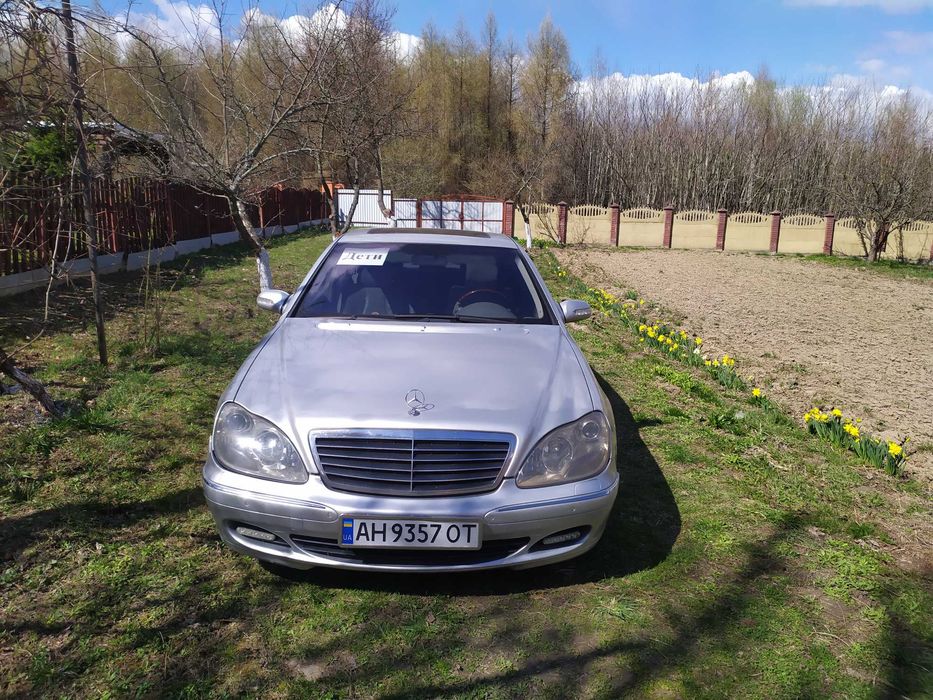 Авто Mersedes s350 w220 Long 3.7 Газ/бензин 2002 г Мерседес S класса Полтава Срочно