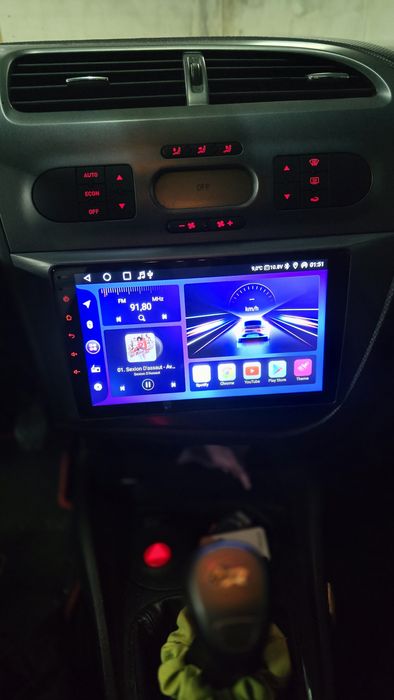Rádio Android 14 com GPS SEAT LEON (Artigo Novo)