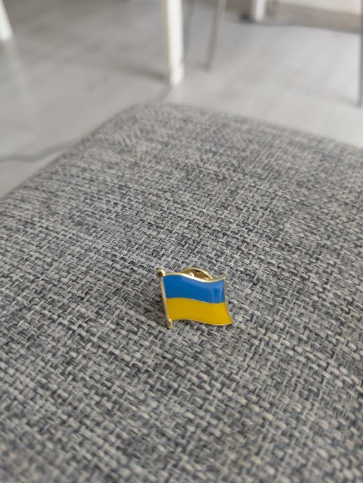 Przypinka flaga Ukrainy