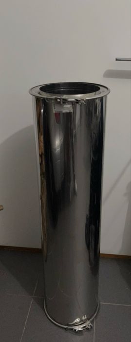 Tubo chaminé aço inoxidável