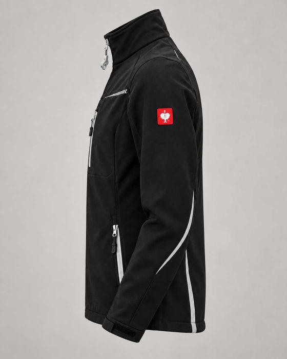 Куртка унісекс Engelbert Strauss Softshell чорна розмір S