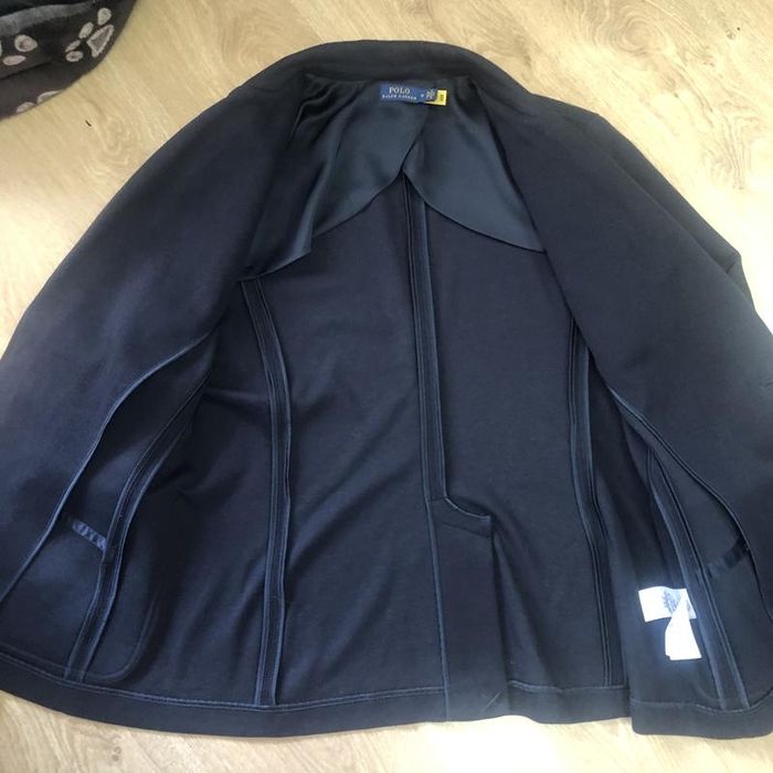 Трикотажний піджак жакет з монограмою жакет ralph lauren xxl-3xl