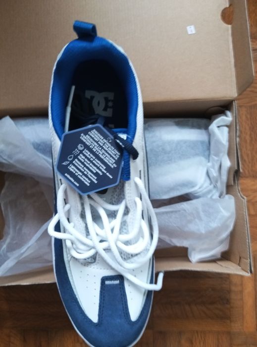 Tênis DC shoes azuis e brancos 42 legacy slim