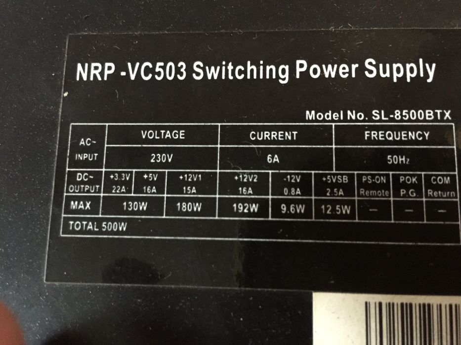 блок питания на 230v 6a 50 hz (отправка только новой почтой )