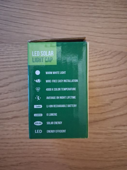 Lampka solarna na słupek 60x60 2szt.