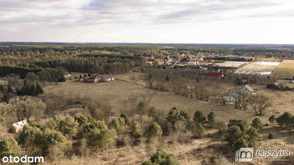 Krępsko - działka 3000 m2 otoczona naturą