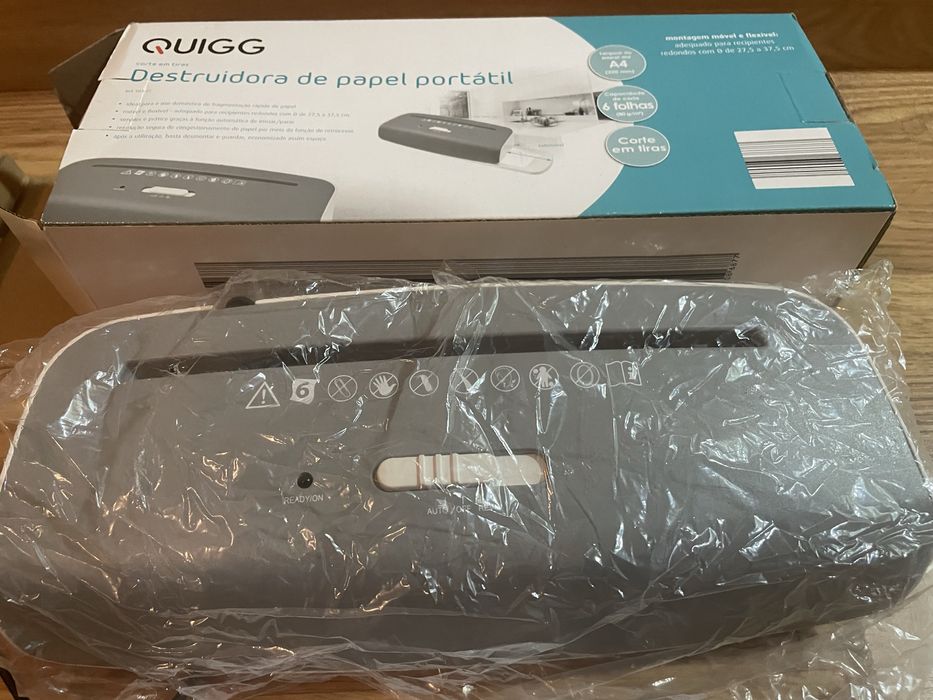 Papel Destruidora de papel portatil QUIGG