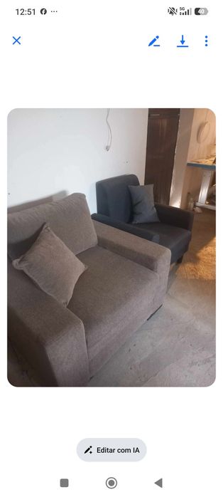 55 euros Poltrona em excelente estado usada pouco tempo mas muito bem estimada.entregamos