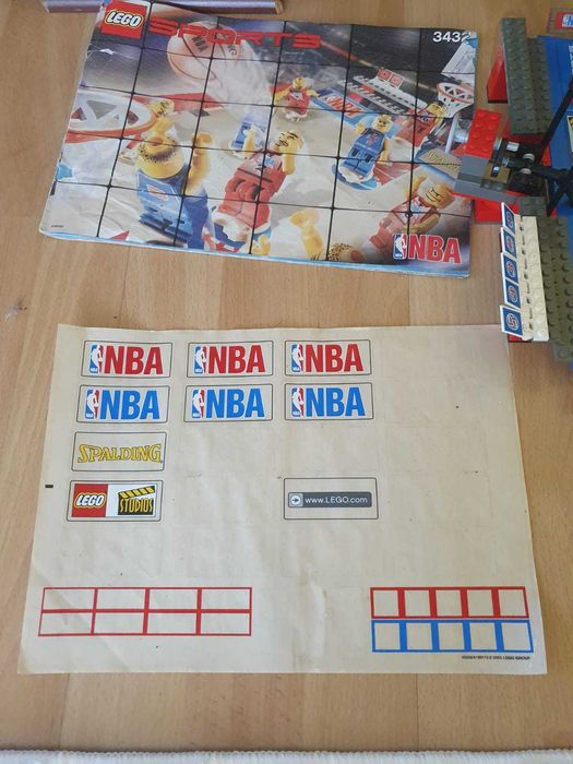 Lego Sports 3432 Boisko NBA z pudełkiem i instrukcją
