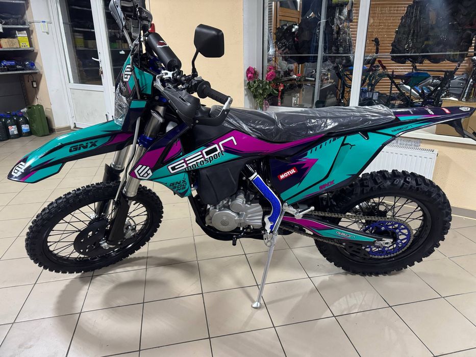 Мото GEON Dakar GNX (300 NB Carb 28кс МКПП 6 РАМА- K16 документи пакет