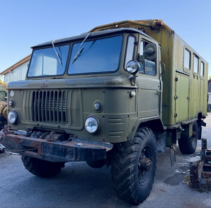 Газ 66кунг лебідка