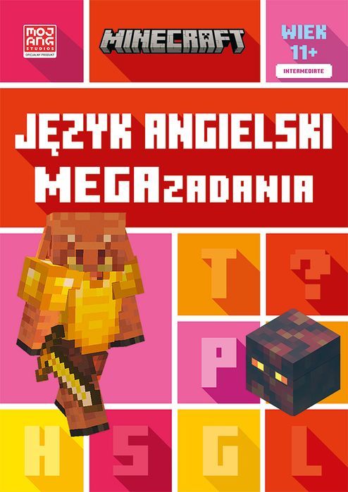 Język Angielski. Megazadania 11+. Minecraft Harperkids