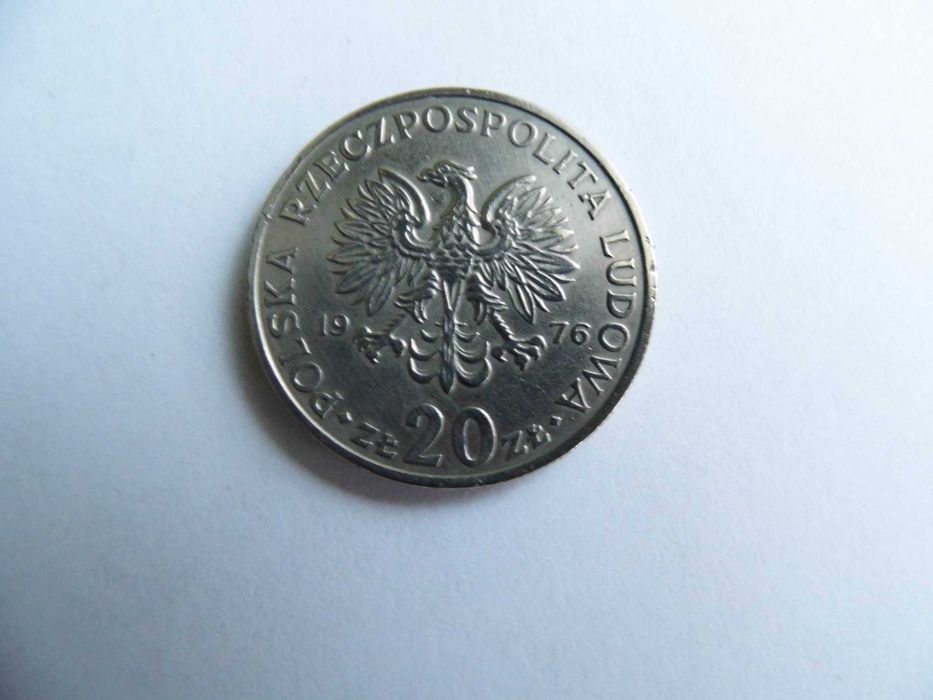 20 zł 1976 Marceli Nowotko bez znaku mennicy