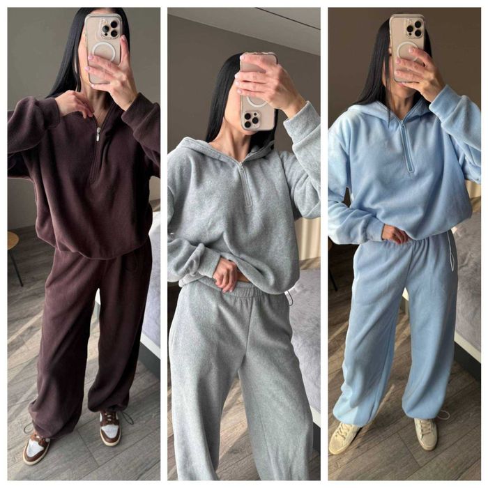 Костюм жіночий / женский костюм - флісовий, спортивний, модель 363