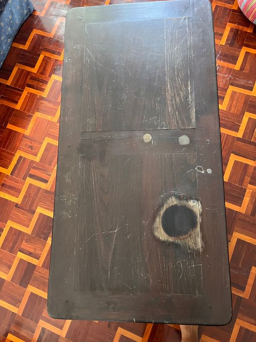 Mesa de apoio wenge
