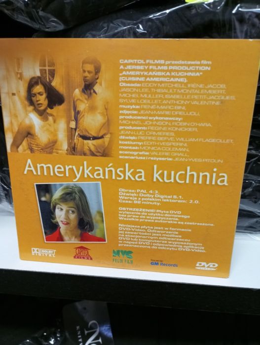 Film DVD "Amerykańska kuchnia", stan bdb