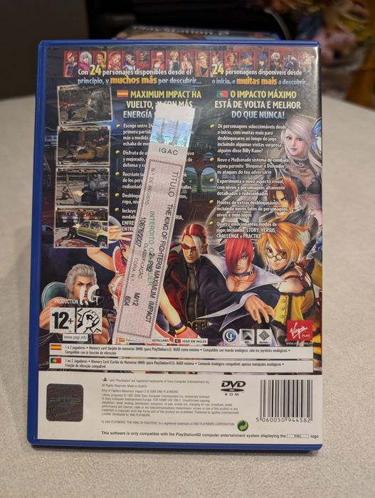 King of Fighters Maximum Impact 2 - PS2