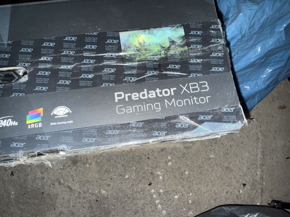 Acer Predator XB253QGZbmiiprzx 24,5” 240 Hz IPS G-SYNC