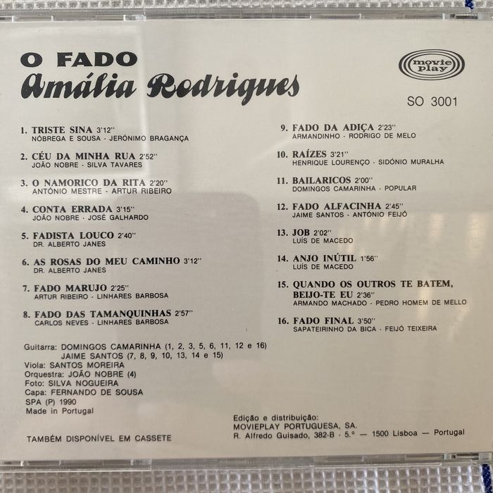 Cd Amalia Rodrigues