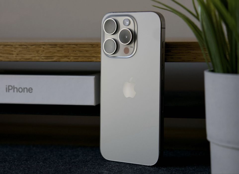  Apple iPhone 15 Pro Max 256GB Natural Titanium Jak Nowy! Bateria 91%