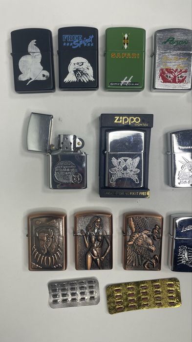 Зажигалки бензиновые типа ZIPPO 90-х годов Винтаж Новые