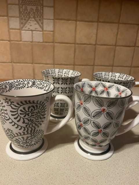 Kubki ceramiczne 400 ml - sztuk 4