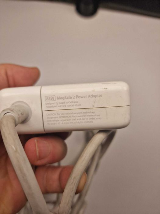 Apple MagSafe 2 85W – oryginalny zasilacz do MacBook Pro