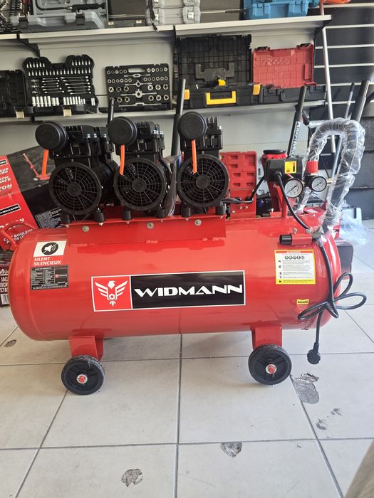 Compressor de 100 litros silencioso novo