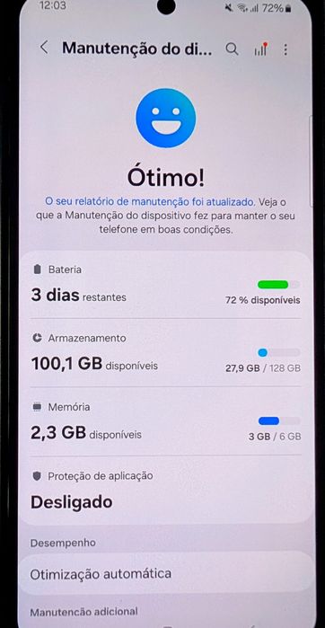 Galaxy Samsung A52 5G 6Ram 128gb de armazenamento