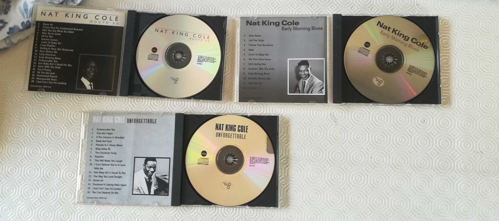 Nat King Cole CD's - ótimo estado