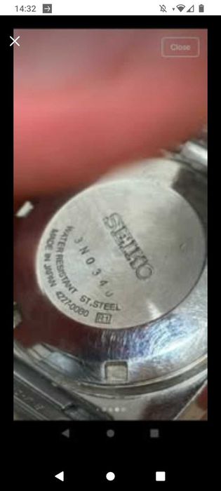 Reloj Seiko vintage