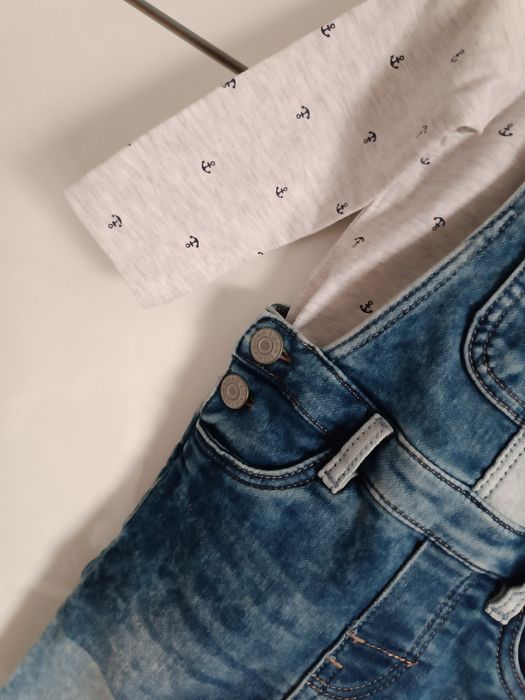 Body + Ogrodniczki H&M