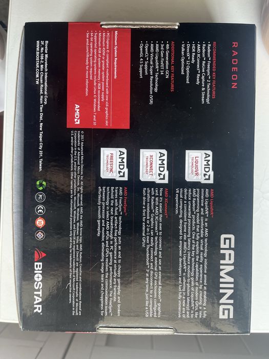 Placa Gráfica Biostar Radeon RX 560 4GB GDDR5 (Com Caixa)