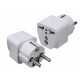 2 szt x PRZEJŚCIÓWKA ANGIELSKA Adapter UK PL Wtyczka Gniazdo 250V 10A