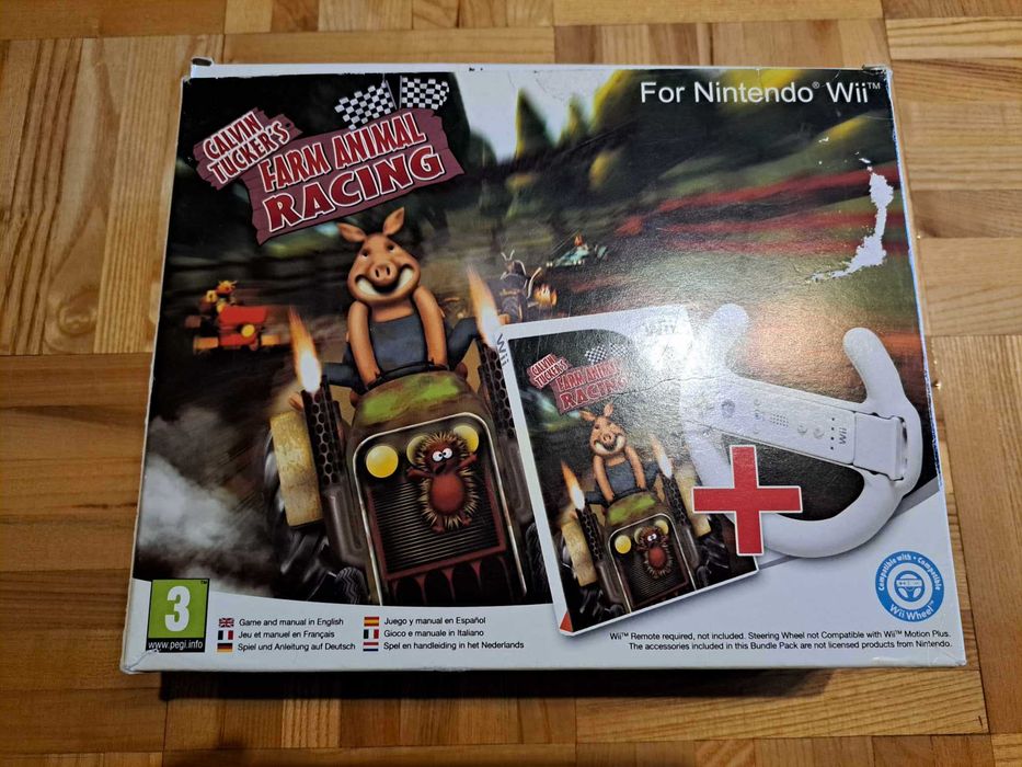 Gra Calvin Tucker's Farm Animal Racing  Nintendo Wii