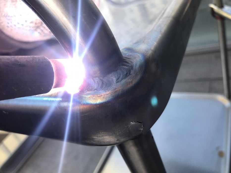 Аргонная сварка.