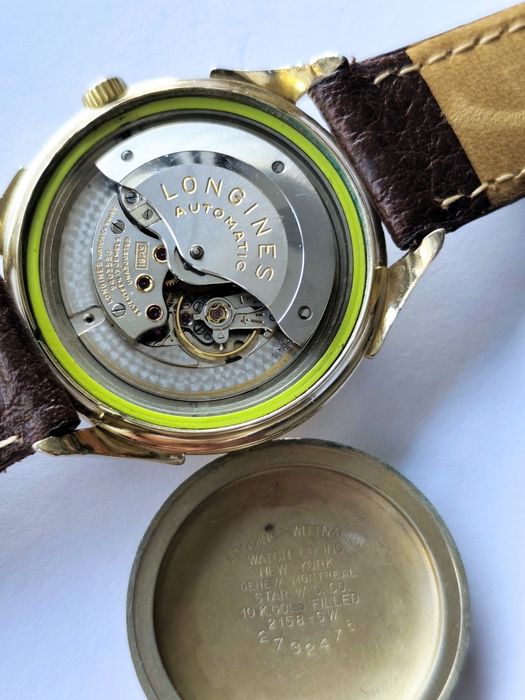 Oryginalny szwajcarski zegarek Longines z 1954 roku