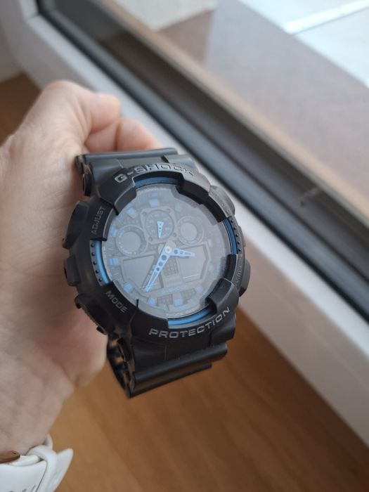 Zegarek Casio g shock protection GA-100-1A2ER