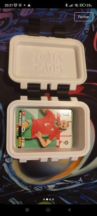 Caixa  coleção cartas mundial